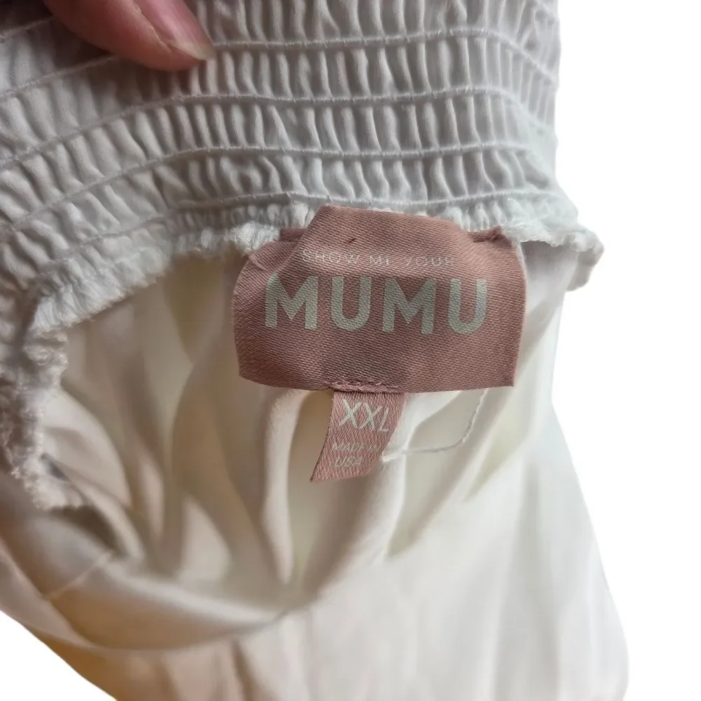 NTW Show Me Your MUMU Garden Midi Dress
